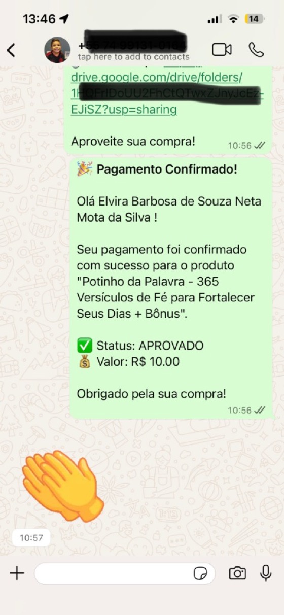 Depoimento de cliente satisfeito 2