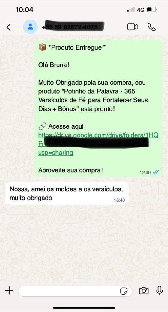 Depoimento de cliente satisfeito 5